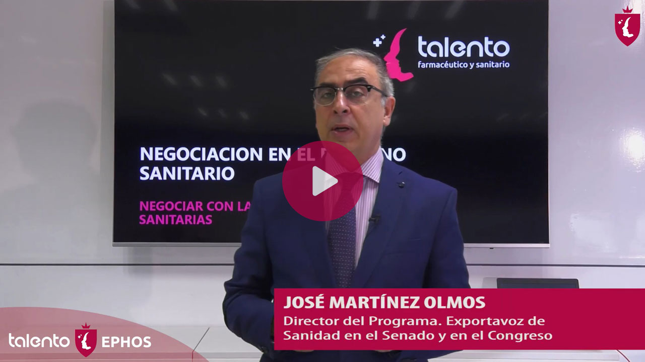 José Martínez Olmos en Vídeo negociación en el entorno sanitario